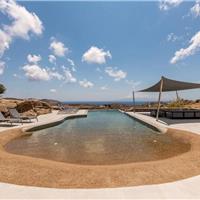 10 Bedroom Villa with Infinity Pool in Agrari on Mykonos, Sleeps 26